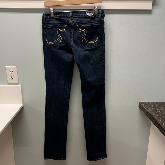 Rock & Republic Stella Straight Leg Jeans Sz 29 - Picture 6 of 7